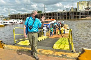Amazonastur realiza receptivo do primeiro navio da temporada de cruzeiros 2022/2023