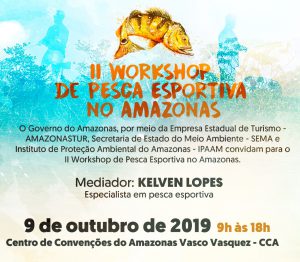 Imagem da notícia - Amazonastur, em parceria com Sema e Ipaam, realiza o 2º Workshop de Pesca Esportiva do Amazonas