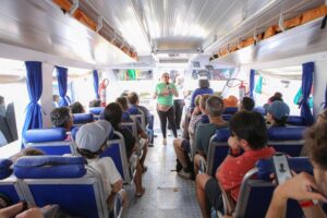 Imagem da notícia - Amazonastur reforça turismo seguro com ação na área da Manaus Moderna