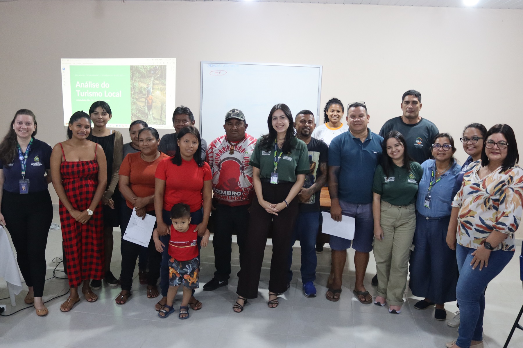Imagem da notícia - Amazonastur realiza 2ª ação do Plano de Ordenamento Turístico em comunidade indígena