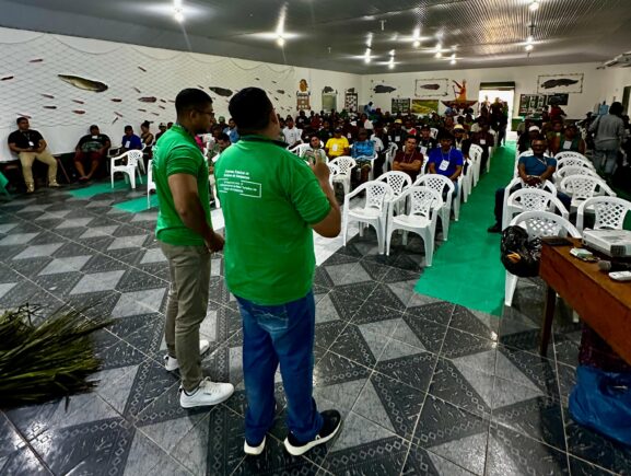 Amazonastur participa de Seminário de Avaliação da Pesca Manejada em Fonte Boa