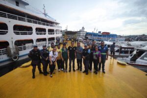 Imagem da notícia - Governo do Amazonas reforça turismo seguro com ação integrada na Balsa Amarela