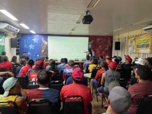 Imagem da notícia - Sejusc realiza Circuito de Justiça e Direitos Humanos em parceria com Amazonastur em Parintins para fortalecer rede de proteção durante Festival